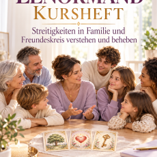 Lenormand Übungsheft Streit in der Familie und Freundeskreis verstehen und beheben