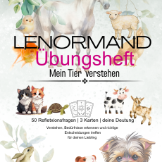 Lenormand Übungsheft Mein Tier verstehen
